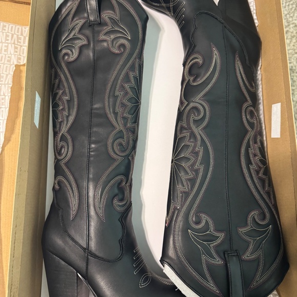 Steven Madden Lasso Women’s Cowboy Boots - Picture 2 of 6